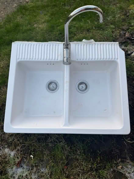 Photo of free Double Belfast / butler sink (Kt19 9tg) #1