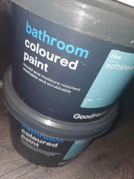 Photo of free Bathroom and tile paint unopened (SK8 Cheadle) #2