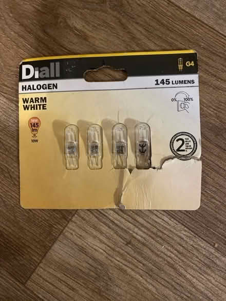 Photo of free Halogen warm white bulbs (Whins of Milton FK7) #1
