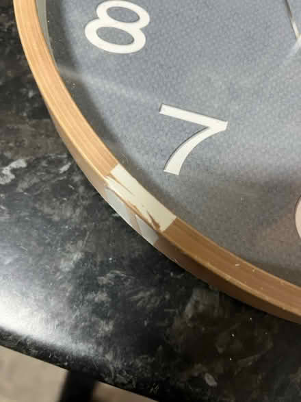 Photo of free Wall clock 30cm needs fixing (Hillmorton CV22) #3