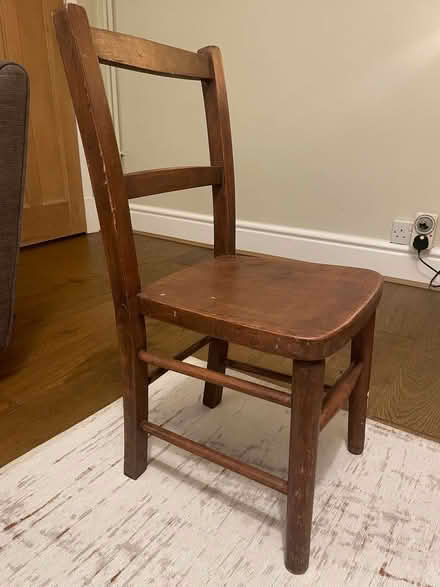 Photo of free Vintage wooden child's chair. Make a nice plant stand? (West Bridgford NG2) #4