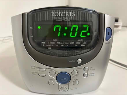 Photo of free Roberts Radio CD Time Cube Model CR9976 (Monkspath B90) #2