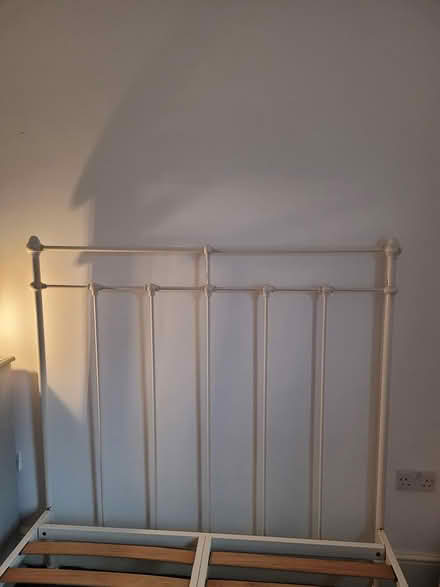 Photo of free Double bed frame (Woodseats S8) #2