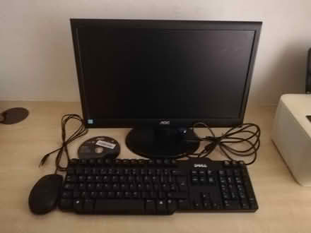 Photo of free Computer monitor, keyboard & mouse (BS30 6RF) #1