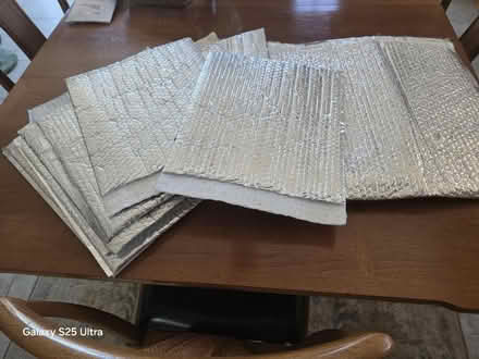 Photo of free Silver Thermal Bubble Mailers (Allied Gardens) #1