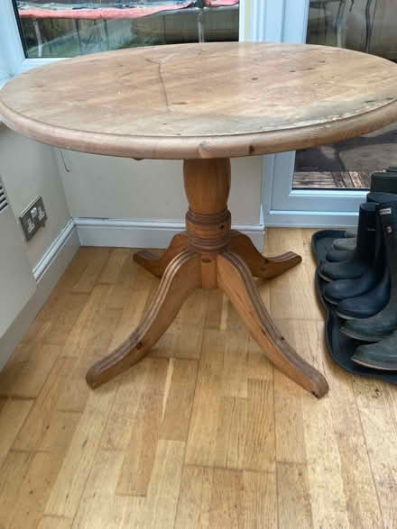 Photo of free Small pine table (Walton-le-Dale PR5) #1