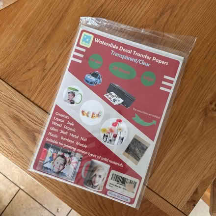 Photo of free Waterslide Decal Transfer Paper (Chipping Norton OX7) #1