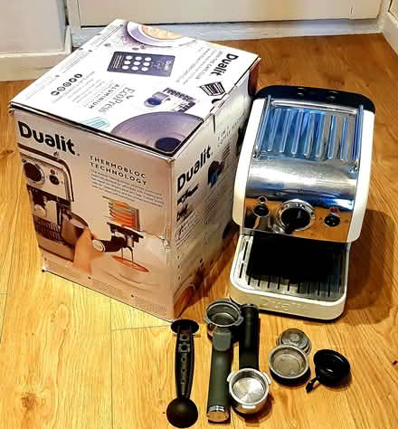 Photo of free Dualit coffee machine.Spares/repair (Uckfield, Ringles Cross TN22) #2