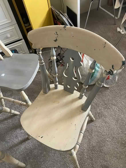 Photo of free 3 Beech Dining Chairs (Moortown LS17) #2