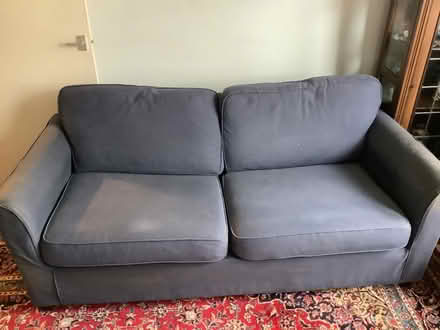 Photo of free Blue sofa bed (Bear Flat) #1