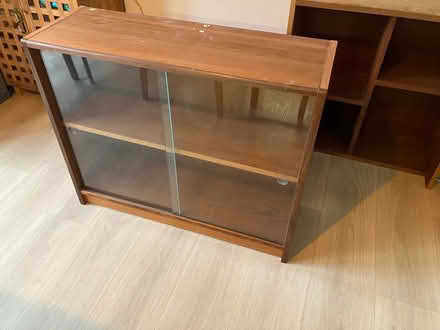 Photo of free Sliding Glass Door Shelving Unit (North Abingdon OX14) #1