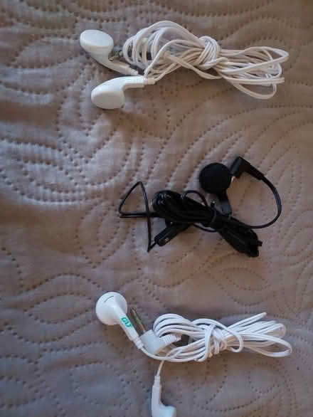 Photo of free 3 Pairs Earphones (Kilmacanogue /D 8, flexible) #1