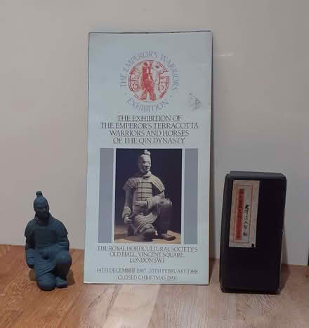 Photo of free Terracotta Warrior Souvenir and Poster (Leigh-on-Sea SS9) #1