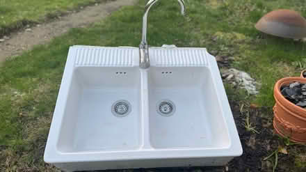 Photo of free Double Belfast / butler sink (Kt19 9tg) #2