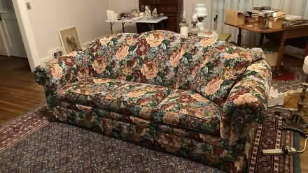 Photo of free Bassett Rolled arm tightback sofa (Brockport NY) #1