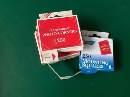 Photo of free Photo mounting squares and corners (Staveley LA8) #1
