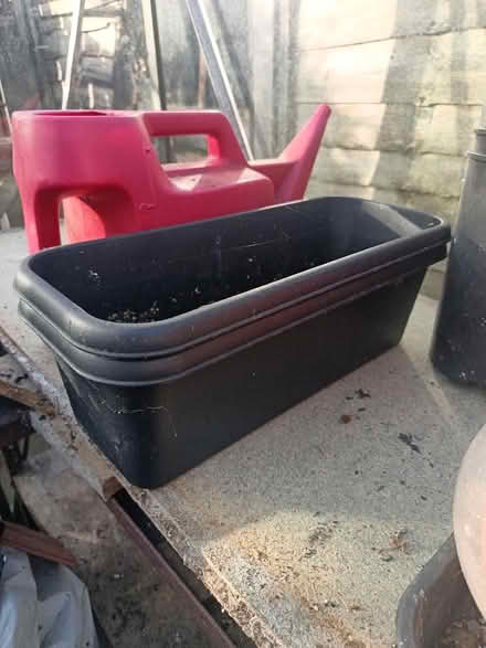 Photo of free Pair of deep trays for plants. (St Nicholas SG1) #1