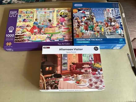 Photo of free puzzles 3 1000 pieces (Fords Farm RG30) #1