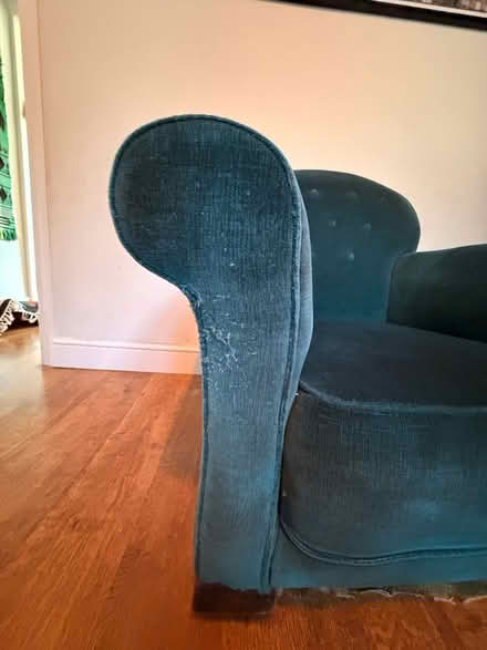 Photo of free Blue armchair (Lower Walkley, S6) #3