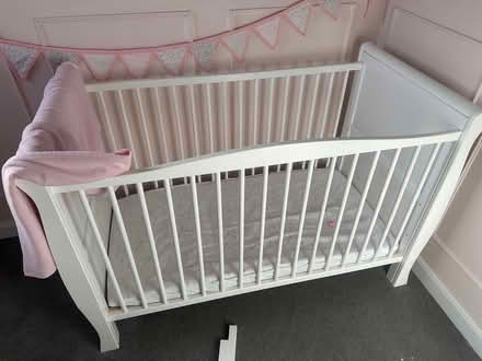 Photo of free Cot (SG2 8UR) #1