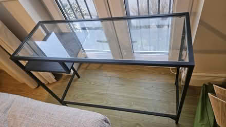 Photo of free ikea console table glass top (Cheshunt EN8) #1