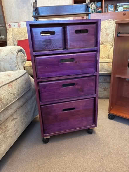 Photo of free Pine drawers on wheels (Emsworth PO10) #1