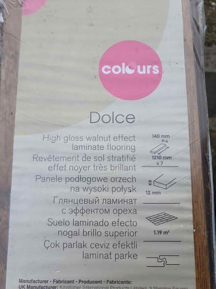 Photo of free Laminate High Gloss Walnut Effect (Tlehurst RG30) #1