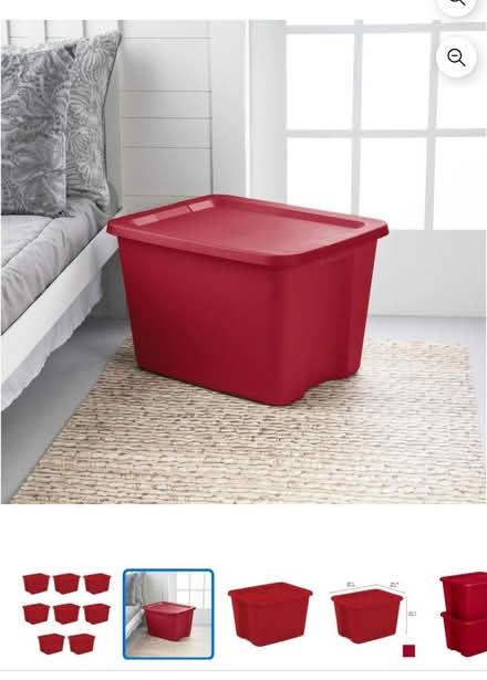 Photo of PLASTIC STORAGE CONTAINERS with lid (Chicago) #3