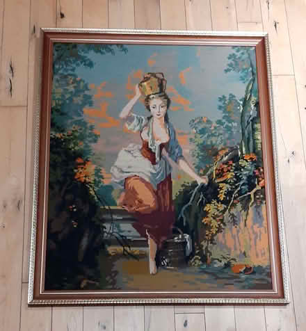 Photo of free Handmade tapestry of milkmaid (Leigh-on-Sea SS9) #1