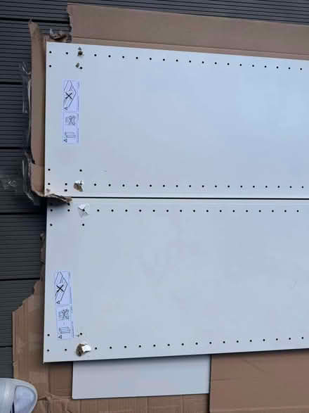 Photo of free Two white boards (35cm × 201cm each) – free to take (Clerkenwell WC1X) #4