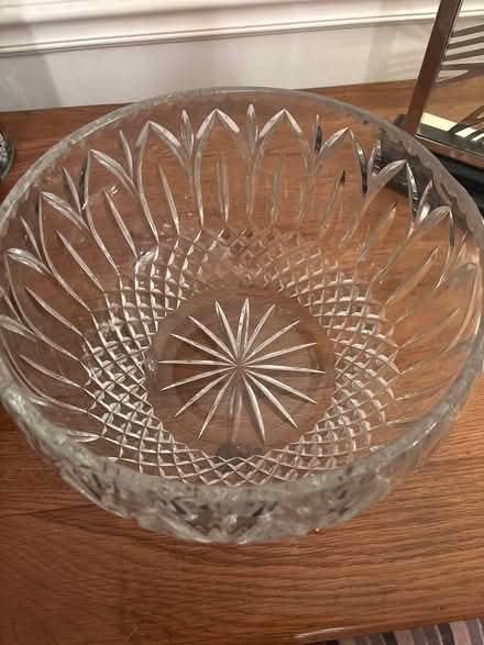 Photo of free Large Crystal Bowl (Shirley B90) #1