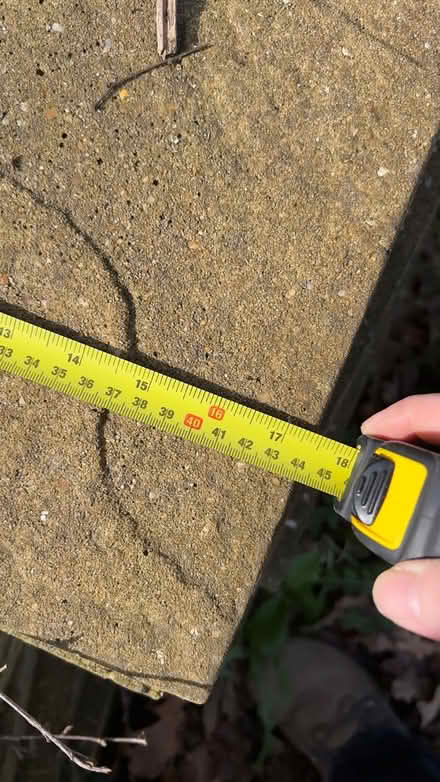 Photo of free Paving slabs, metal ramps, shovel (Finchampstead, RG40) #3