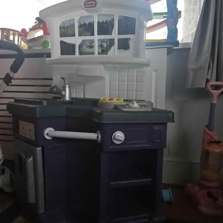 Photo of free Toy kitchen and vacuum (Langley SL3) #1