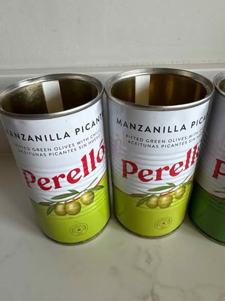 Photo of free Decorative olive tins (BR3) #2