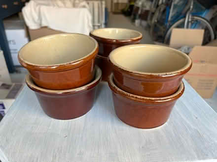 Photo of free Six earthenware soup bowls (Chichester PO19) #1