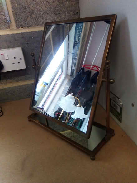 Photo of free Brass table lamps & mirror (Thirsk YO7) #3