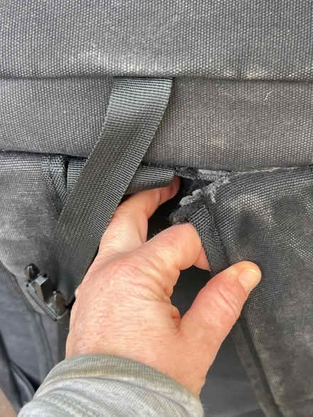 Photo of free Canvas roll top bag (CB4) #3