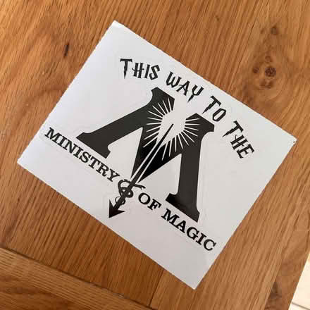 Photo of free Harry Potter Large Sticker (Chipping Norton OX7) #1