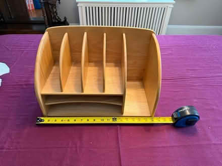Photo of free Wood desktop organizer (Winchester) #1