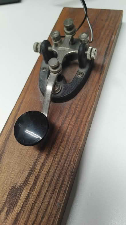 Photo of morse code keys (kemp park) #2