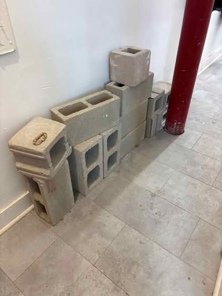 Photo of free Misc cinder blocks (Brookline Village) #1