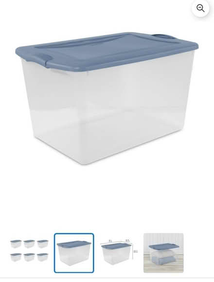 Photo of PLASTIC STORAGE CONTAINERS with lid (Chicago) #4