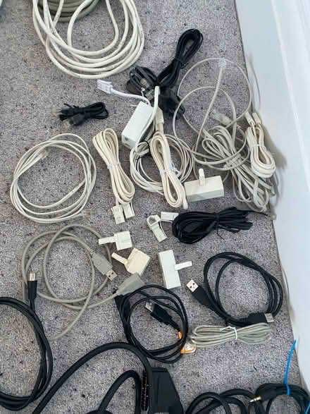 Photo of free Cables - network, phone, audio etc job lot (Maidenhead SL6) #3
