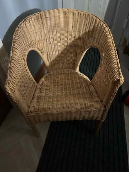 Photo of free Wicker chair (Rowsham HP22) #1