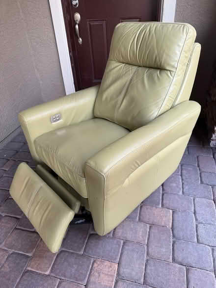Photo of free Leather recliner (89141) #1