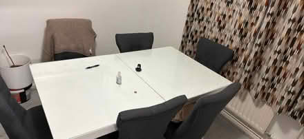 Photo of free Glass extendable table for 6 (Dartford DA1) #2