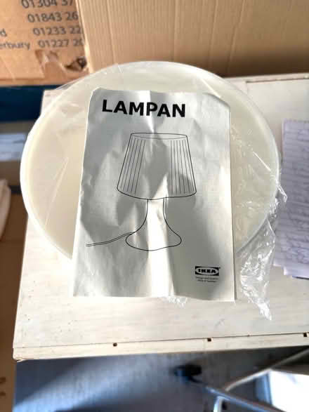 Photo of free Lampan White Ikea table lamps (Chichester PO19) #2