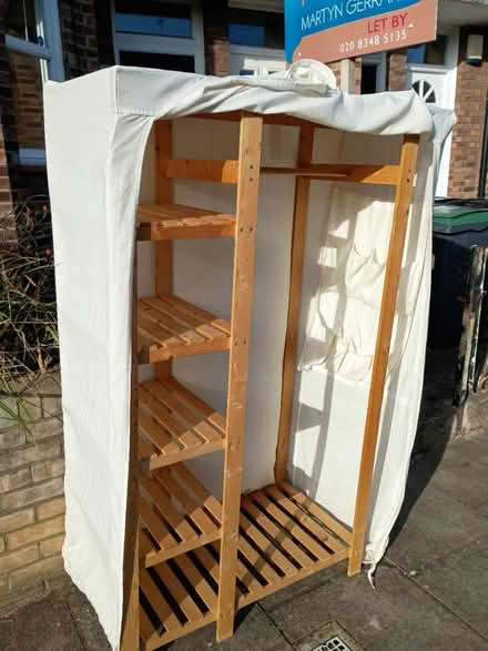 Photo of free Wardrobe with cloth covering (Hornsey N8) #3