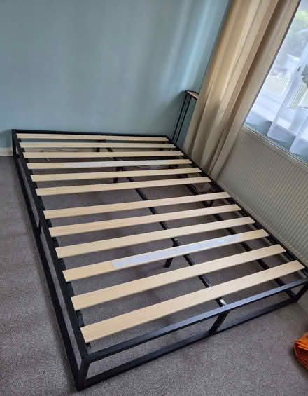 Photo of free King Size bed frame - Black (Nether Edge S7) #1