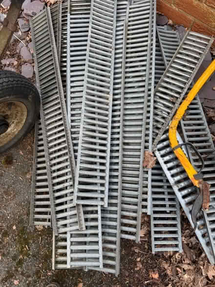 Photo of free Metal Ako drain lids (Papplewick CP NG15) #1